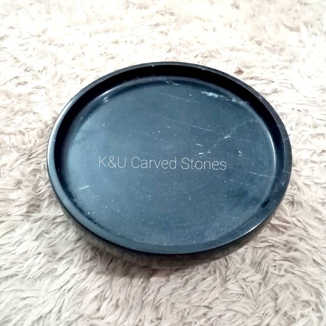 Black Marble Platter view 3