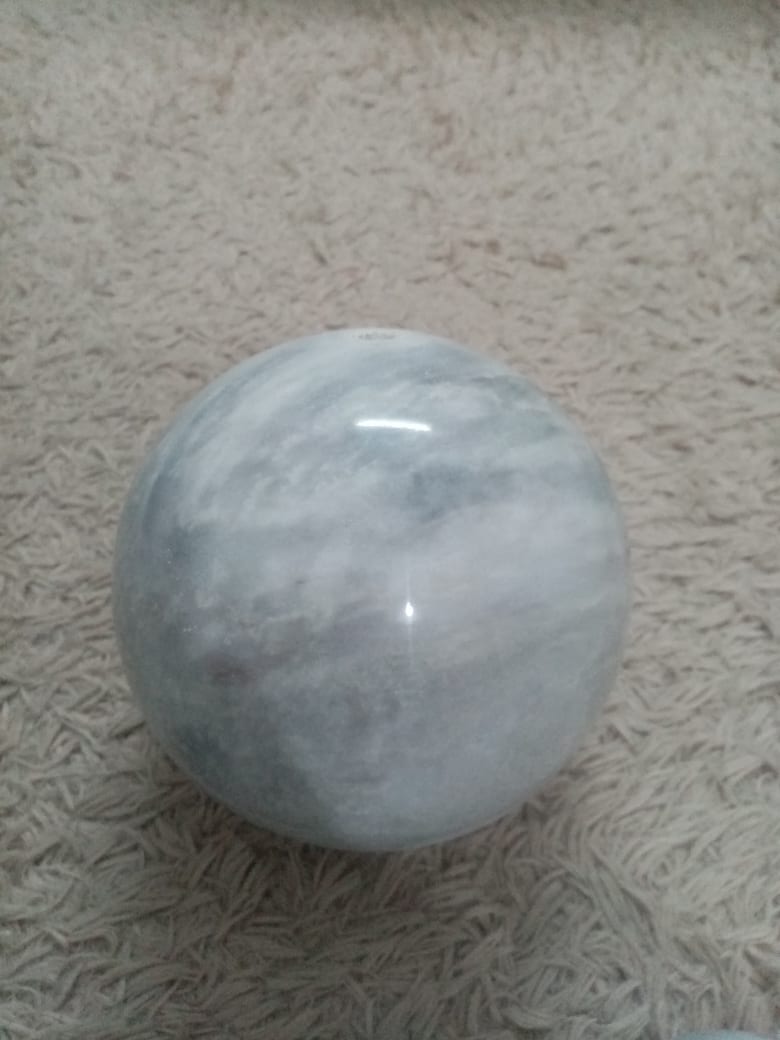 White Marble Balls Set of 3 - view 3