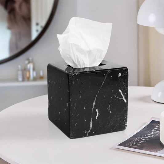 Marble Tissue Box