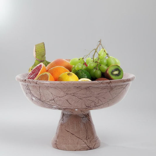 Marble Fruit Bowl Stand 12 Inches