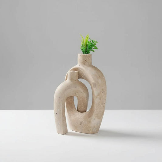 Marble Arm Lock Vase