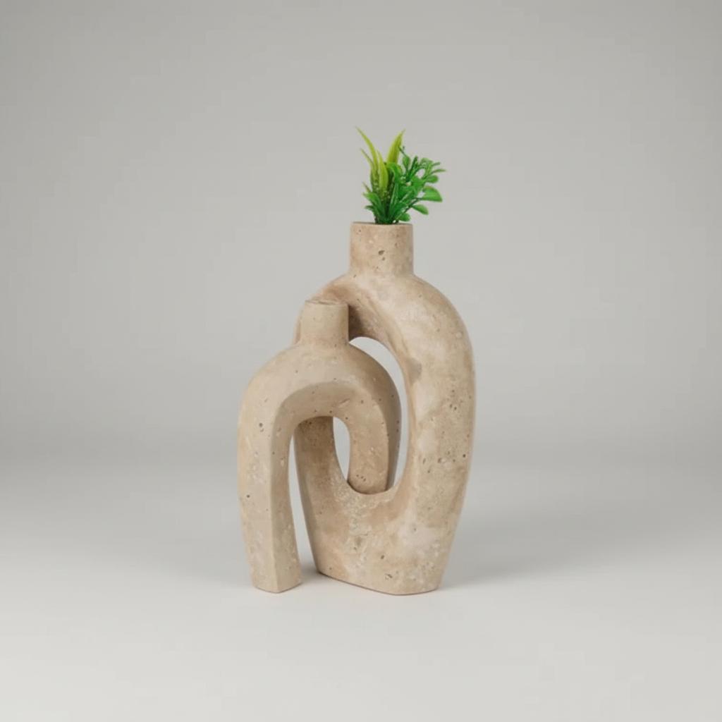 Marble Arm Lock Vase