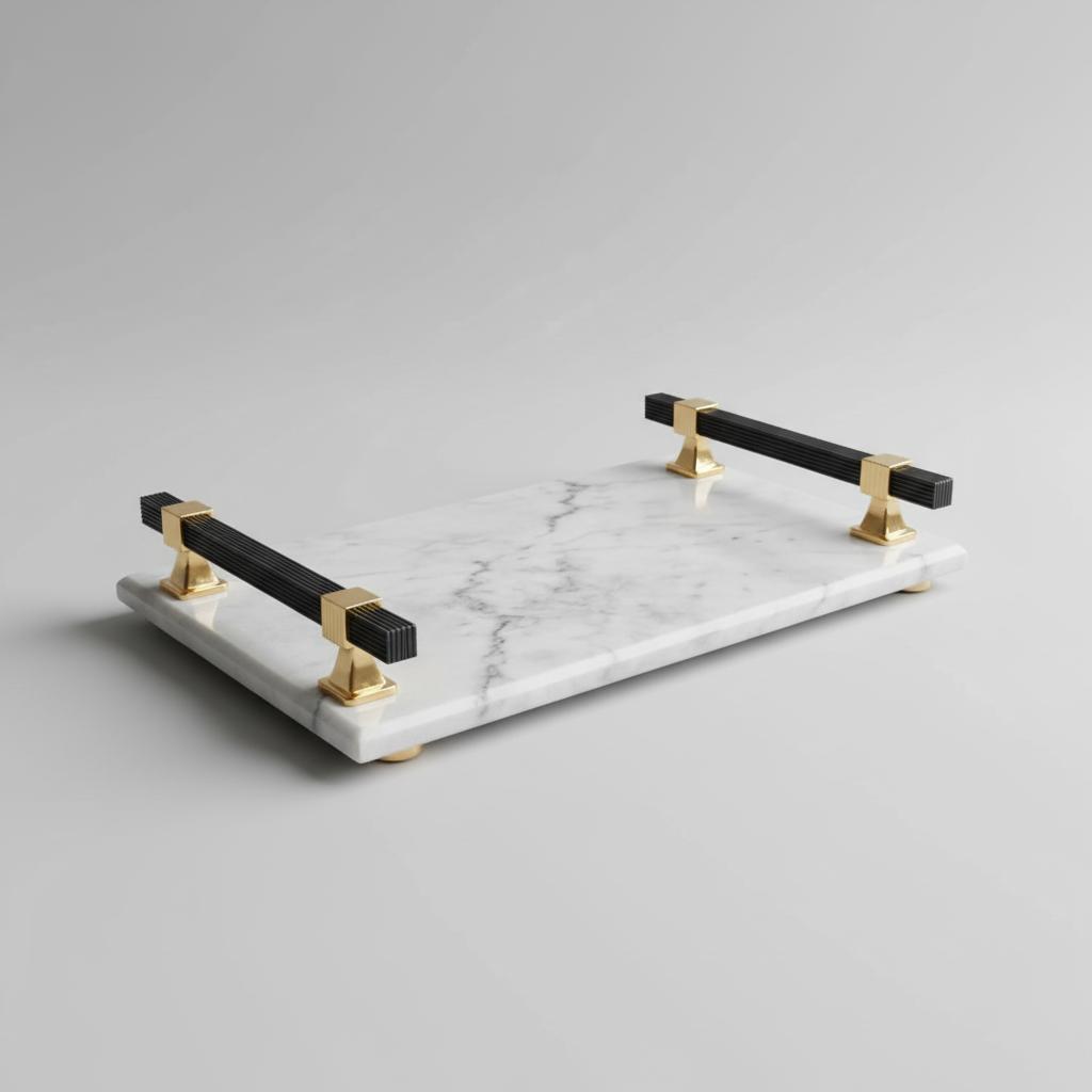 Carrara Premium Marble Tray