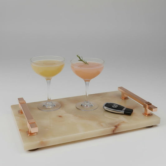 Onyx Luxury Marble Tray